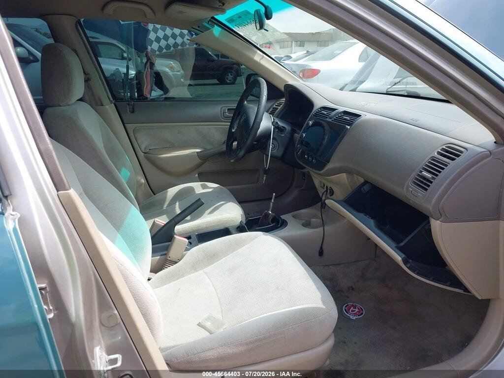 2HGES15511H568752 2001 HONDA CIVIC photo no. 5