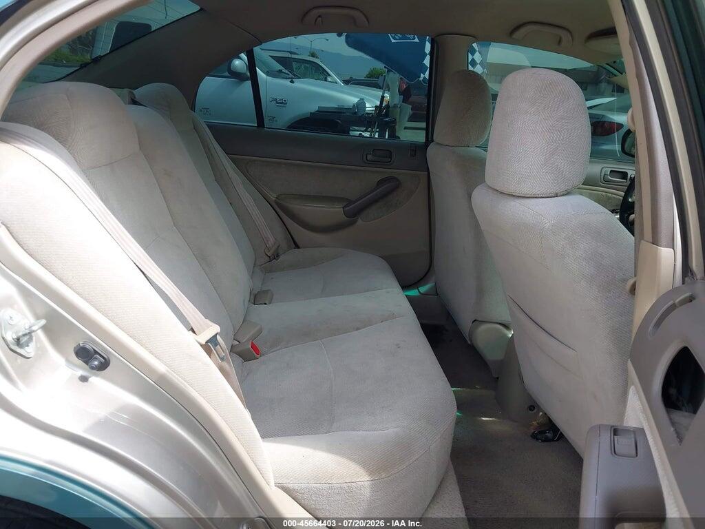 2HGES15511H568752 2001 HONDA CIVIC photo no. 8