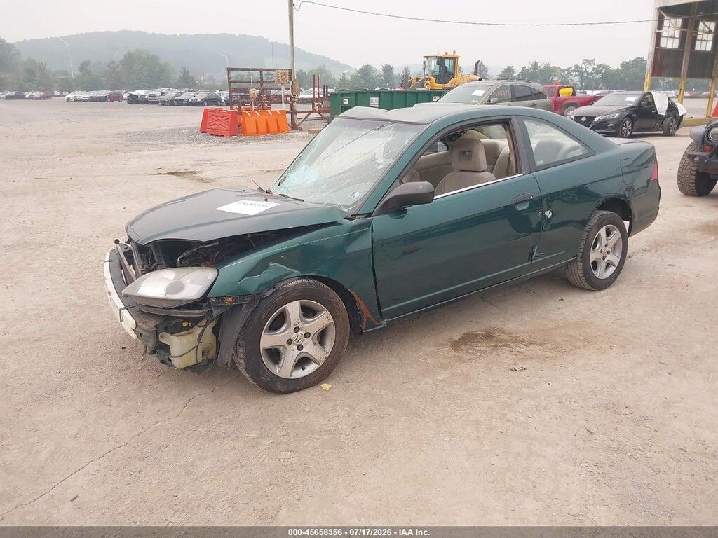 1HGEM22551L076393 2001 HONDA CIVIC photo no. 2
