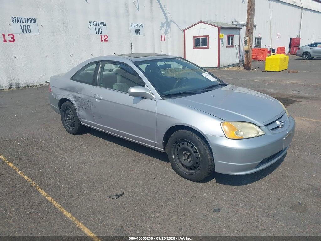 1HGEM22901L016718 2001 HONDA CIVIC photo no. 1