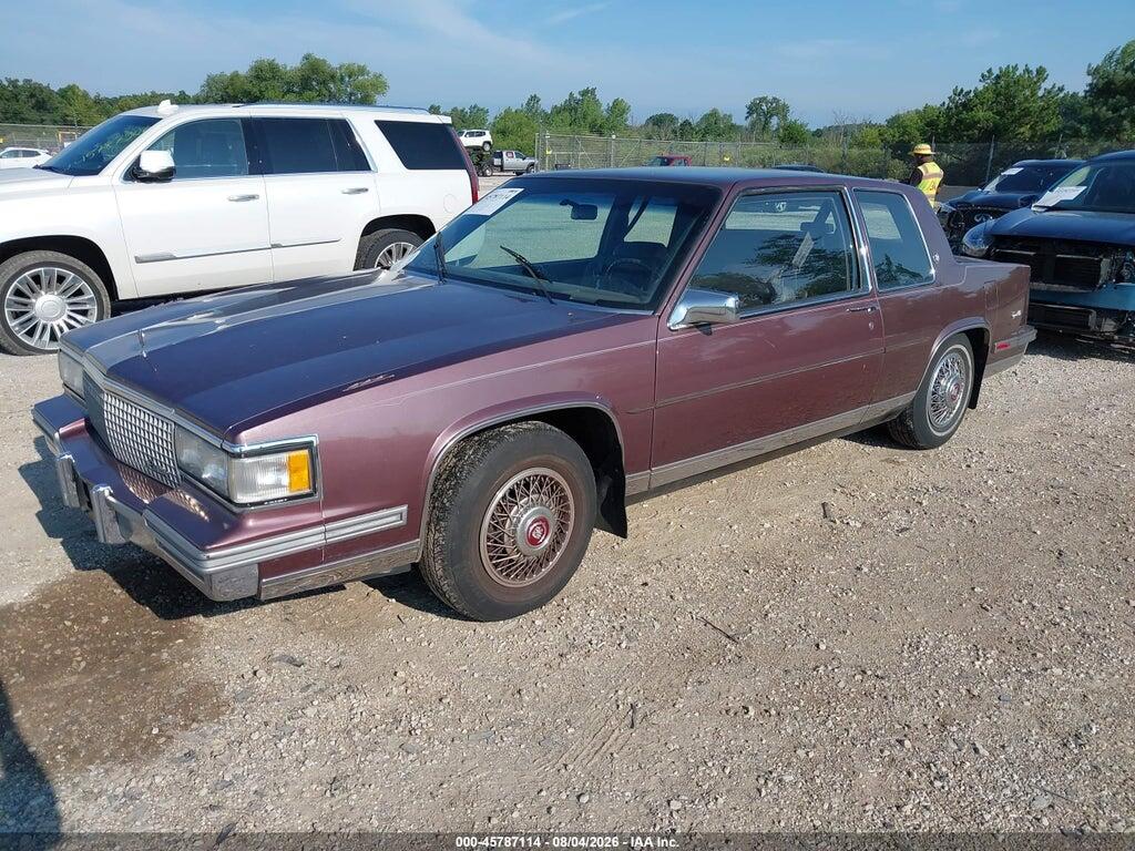 1G6CD115XJ4339153 1988 CADILLAC DEVILLE photo no. 2