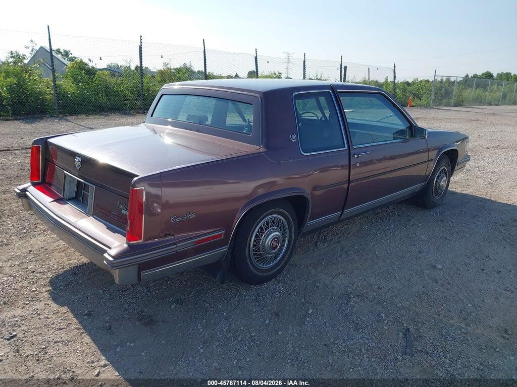 1G6CD115XJ4339153 1988 CADILLAC DEVILLE photo no. 4