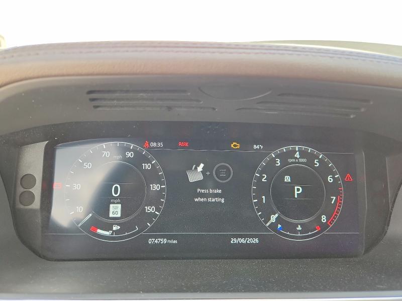 SALGS2SV6KA555229 2019 LAND ROVER RANGE ROVER photo no. 9