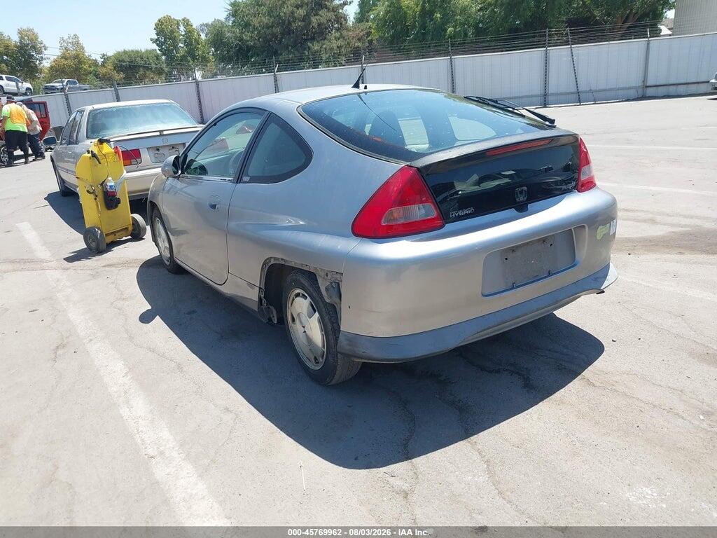 JHMZE14741T003066 2001 HONDA INSIGHT photo no. 3