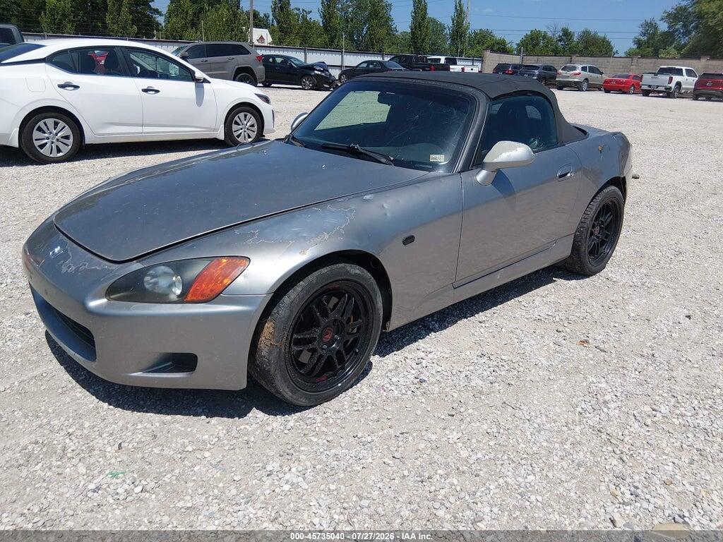 JHMAP11441T005756 2001 HONDA S2000 photo no. 2