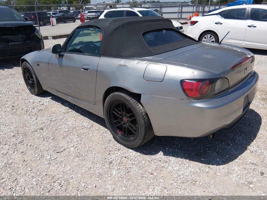 JHMAP11441T005756 2001 HONDA S2000 photo no. 3