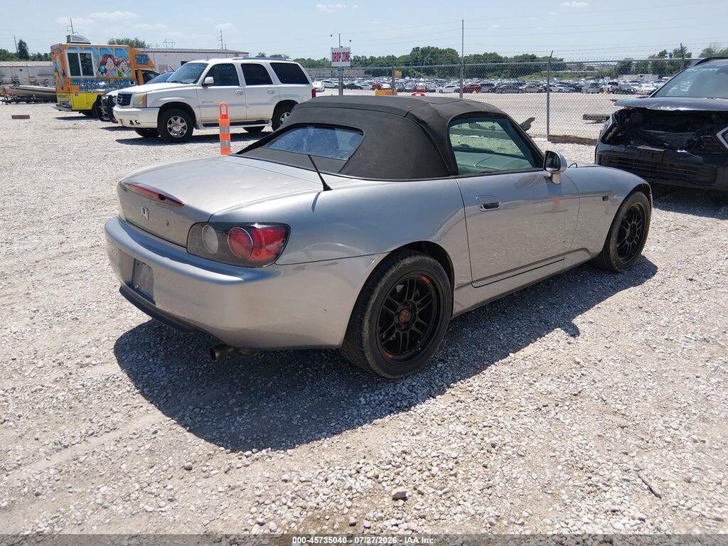 JHMAP11441T005756 2001 HONDA S2000 photo no. 4