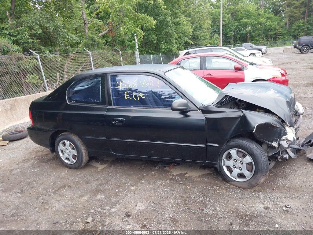 KMHCG35C81U156404 2001 HYUNDAI ACCENT photo no. 12