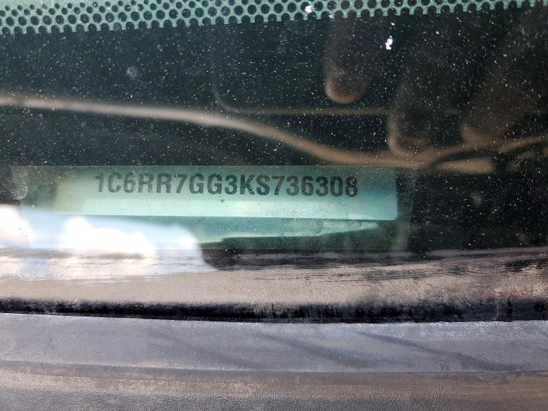1C6RR7GG3KS736308 2019 RAM 1500 CLASSIC photo no. 12