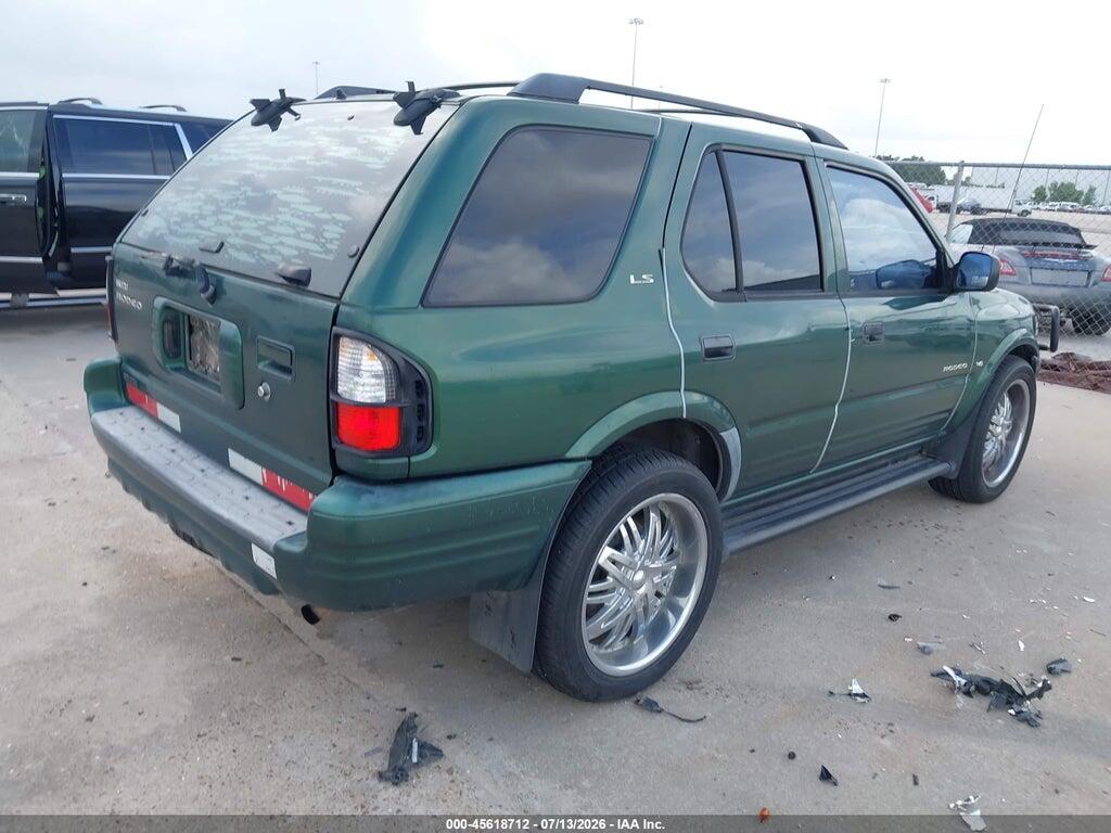 4S2CK58W714346249 2001 ISUZU RODEO photo no. 4