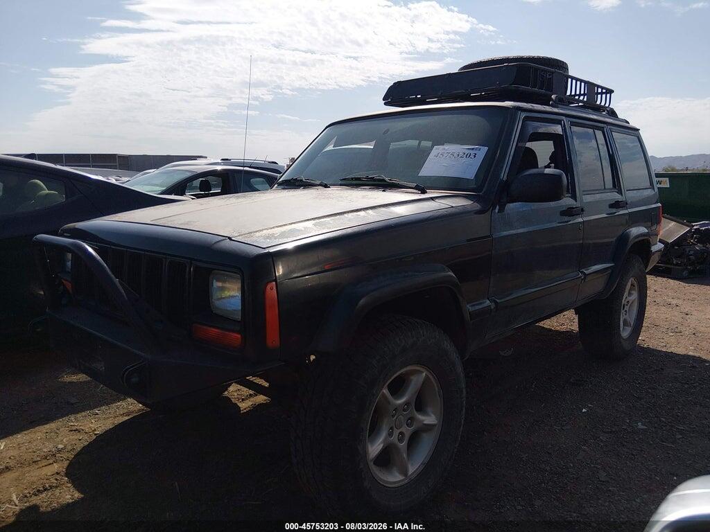 1J4FF48S81L603634 2001 JEEP CHEROKEE photo no. 2