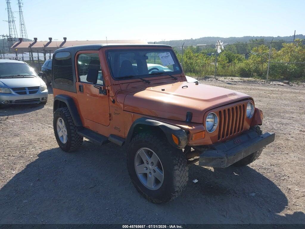 1J4FA49S21P368010 2001 JEEP WRANGLER photo no. 1