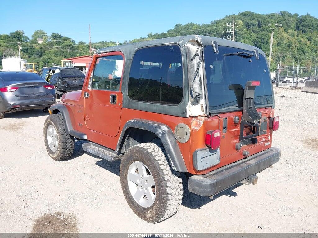 1J4FA49S21P368010 2001 JEEP WRANGLER photo no. 3