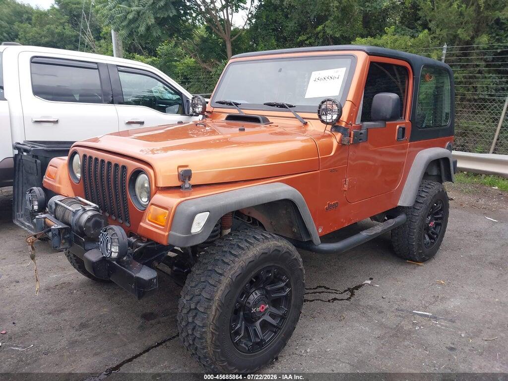 1J4FA49S71P362672 2001 JEEP WRANGLER photo no. 2