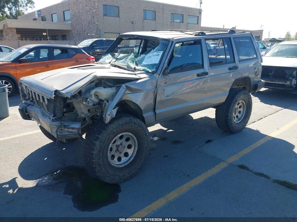 1J4FF48S61L554580 2001 JEEP CHEROKEE photo no. 2