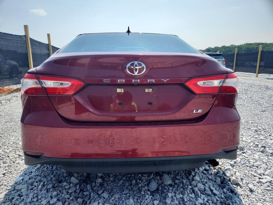 2019 TOYOTA CAMRY LE — Фото 6 из 12