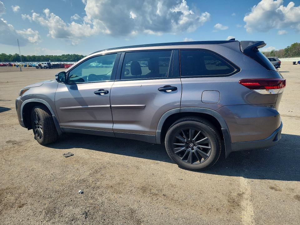 5TDJZRFH2KS963638 2019 TOYOTA HIGHLANDER photo no. 2