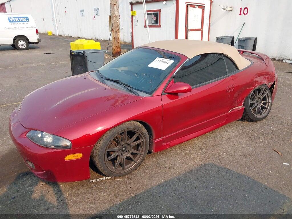 4A3AX55FXVE006583 1997 MITSUBISHI ECLIPSE SPYDER photo no. 2