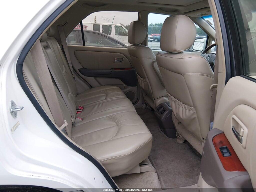 JTJGF10UX10100949 2001 LEXUS RX 300 photo no. 8