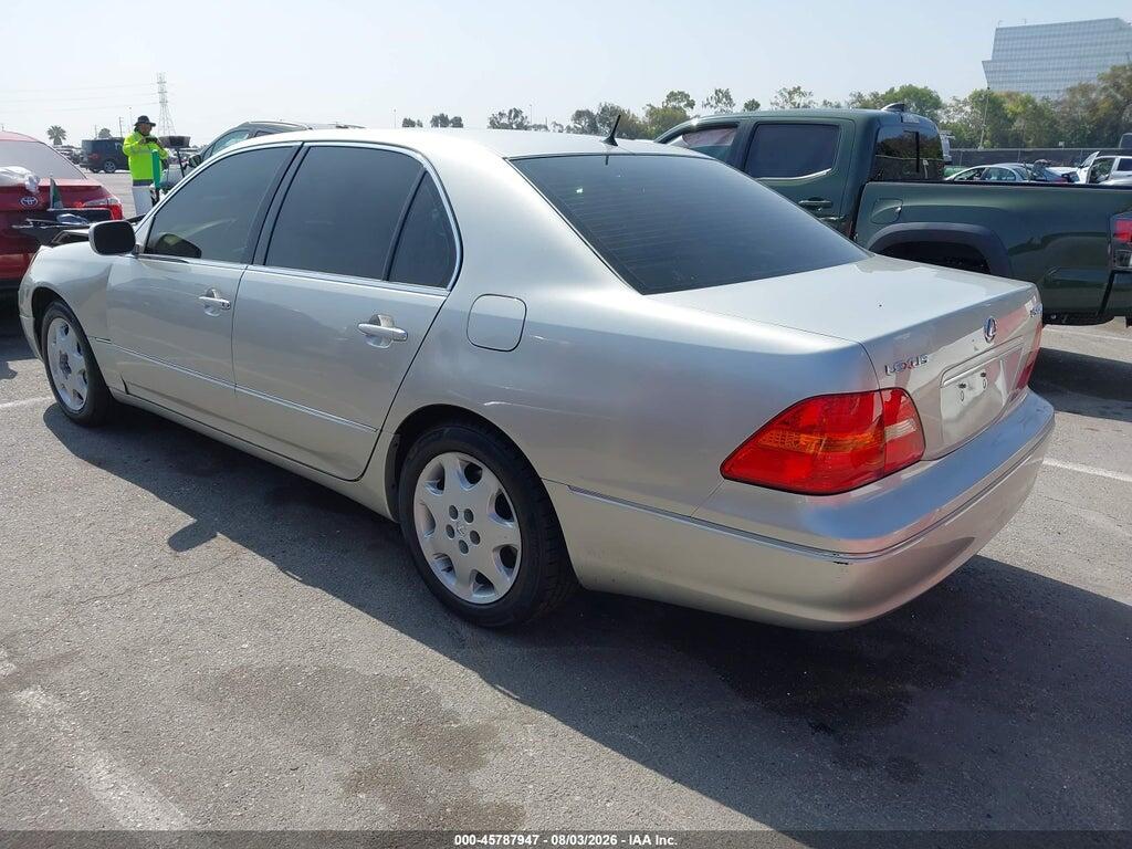 JTHBN30F010006025 2001 LEXUS LS 430 photo no. 3