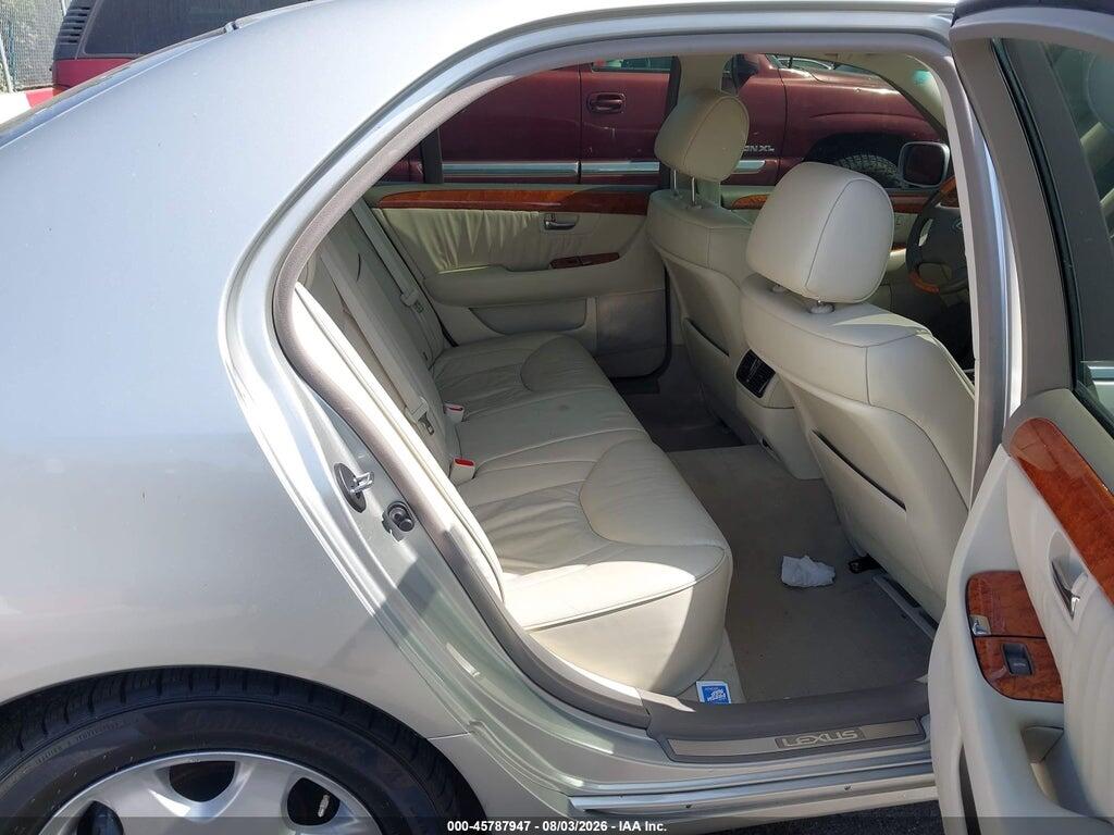 JTHBN30F010006025 2001 LEXUS LS 430 photo no. 8