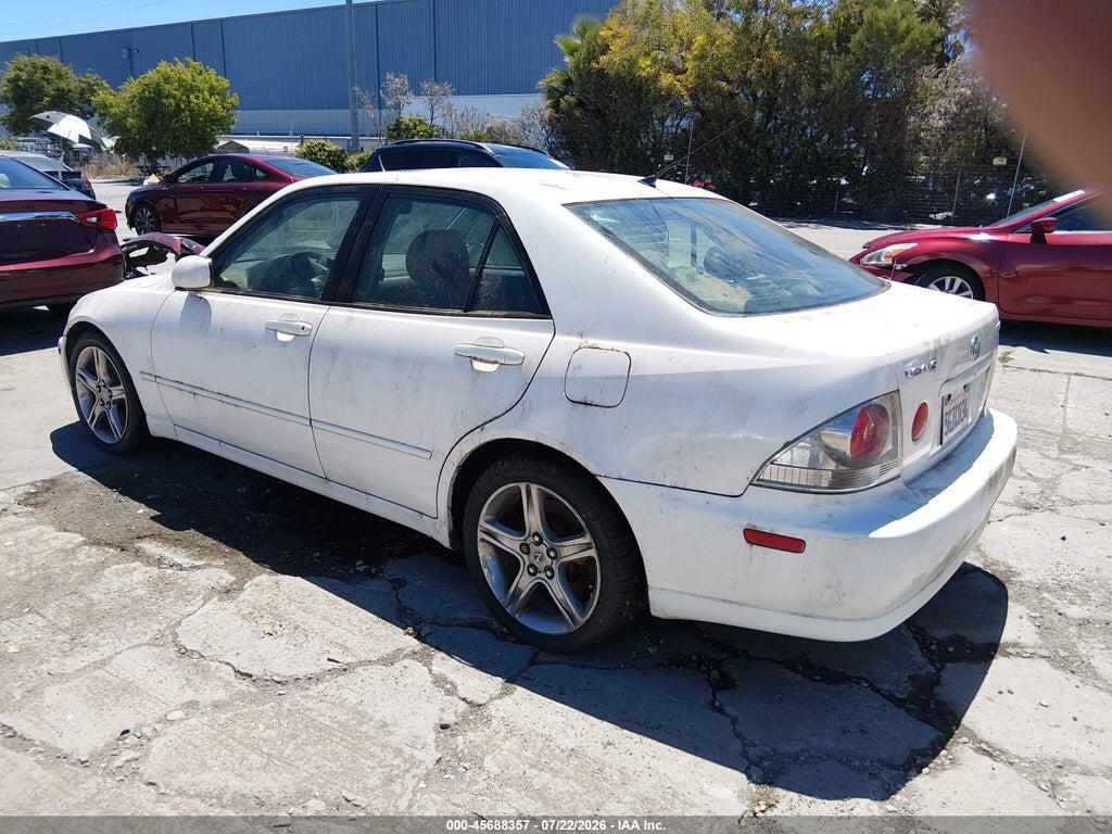 JTHBD182510028322 2001 LEXUS IS 300 photo no. 3