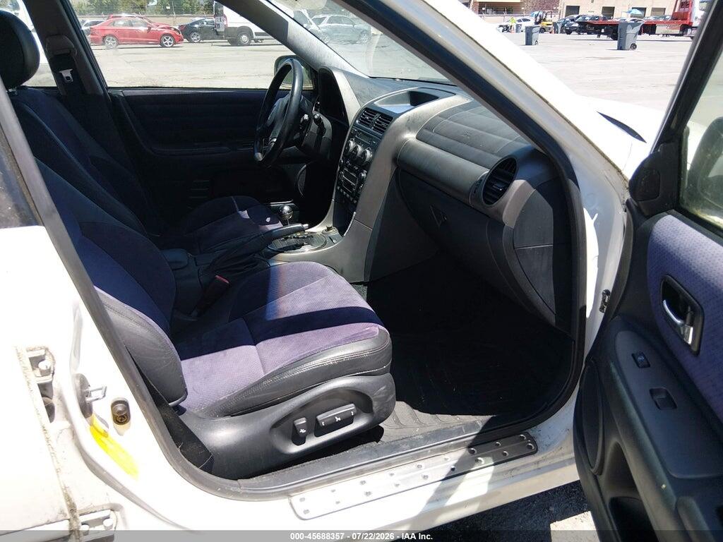 JTHBD182510028322 2001 LEXUS IS 300 photo no. 5