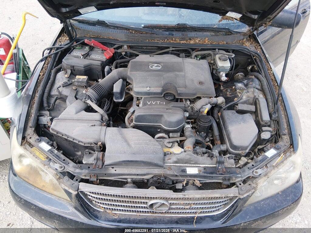 JTHBD182510028384 2001 LEXUS IS 300 photo no. 10