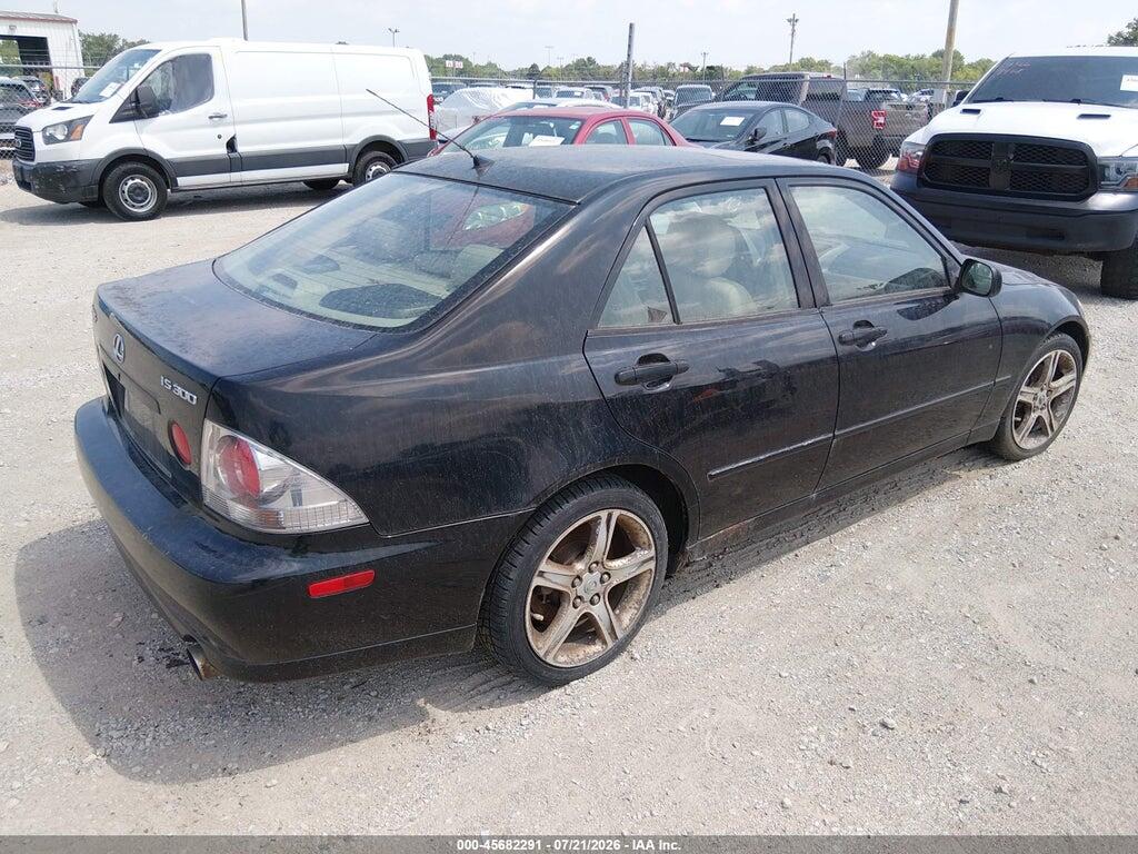 JTHBD182510028384 2001 LEXUS IS 300 photo no. 4
