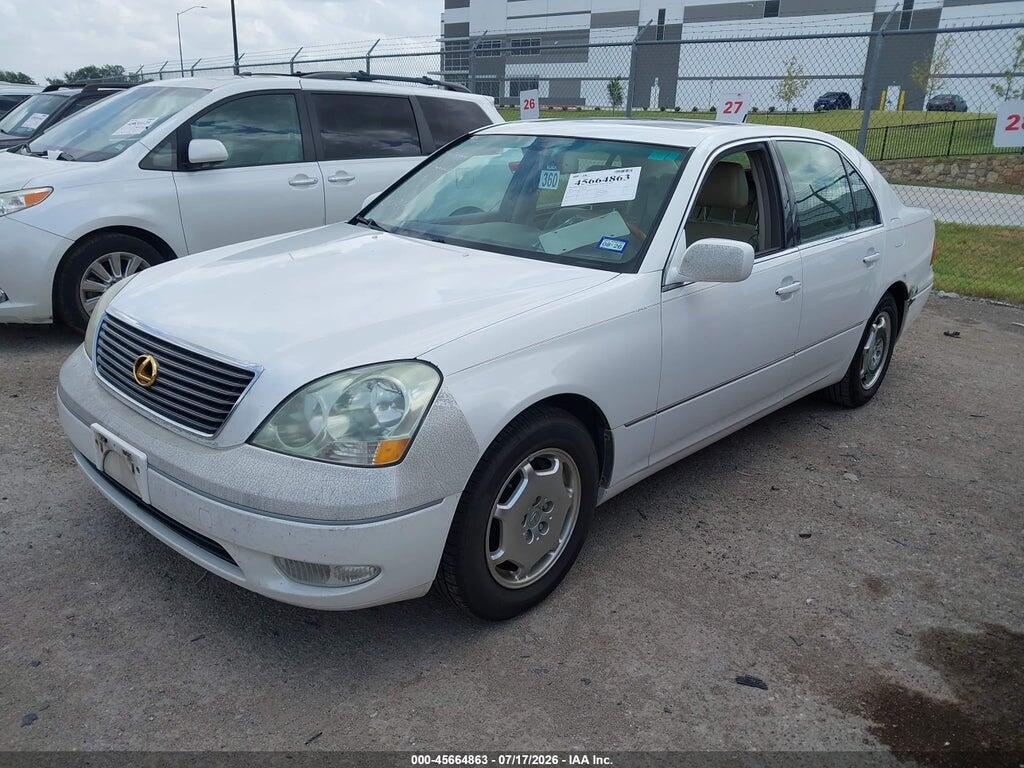 JTHBN30F210050186 2001 LEXUS LS 430 photo no. 2
