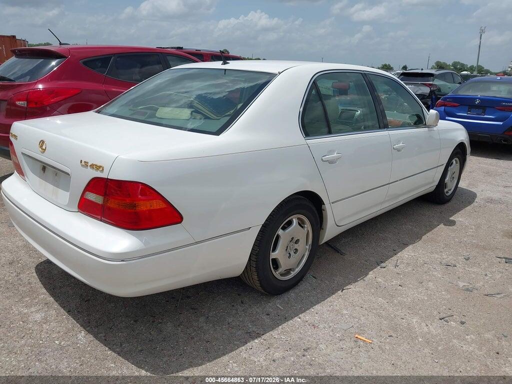 JTHBN30F210050186 2001 LEXUS LS 430 photo no. 3