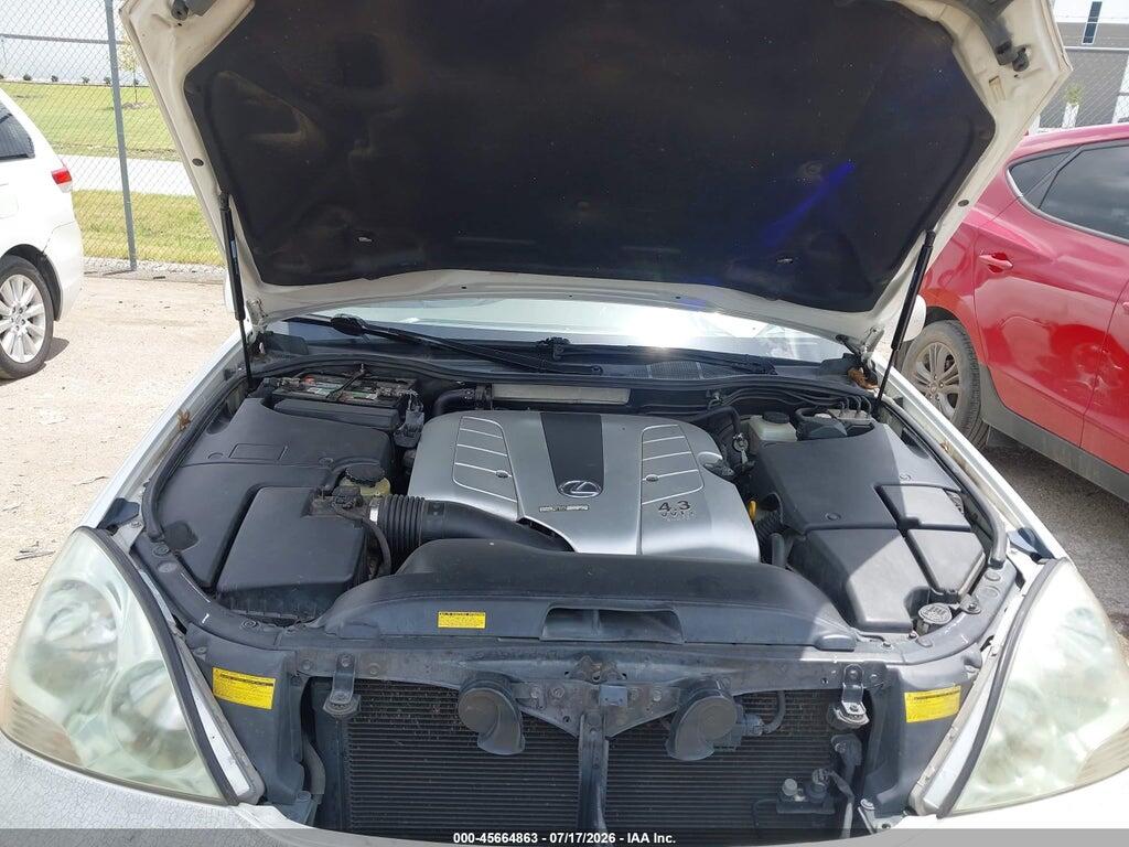 JTHBN30F210050186 2001 LEXUS LS 430 photo no. 9