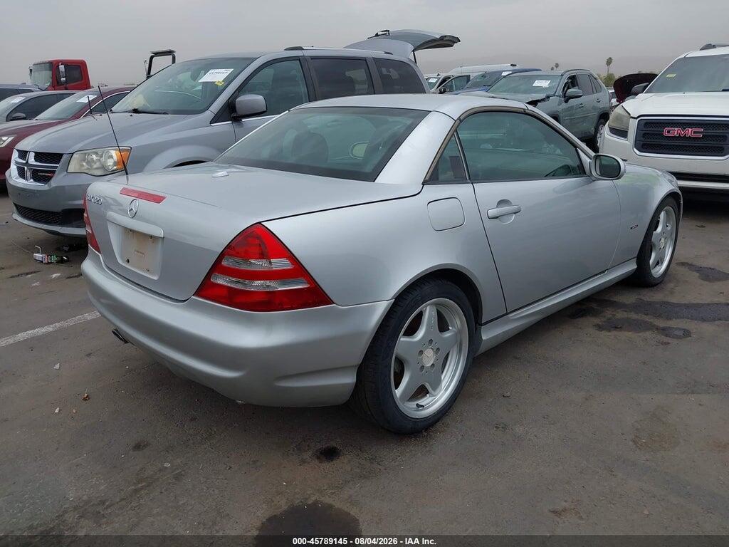WDBKK65F71F200034 2001 MERCEDES-BENZ SLK 320 photo no. 4