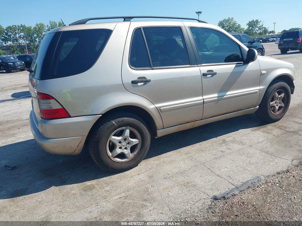4JGAB54EX1A234168 2001 MERCEDES-BENZ ML 320 photo no. 4