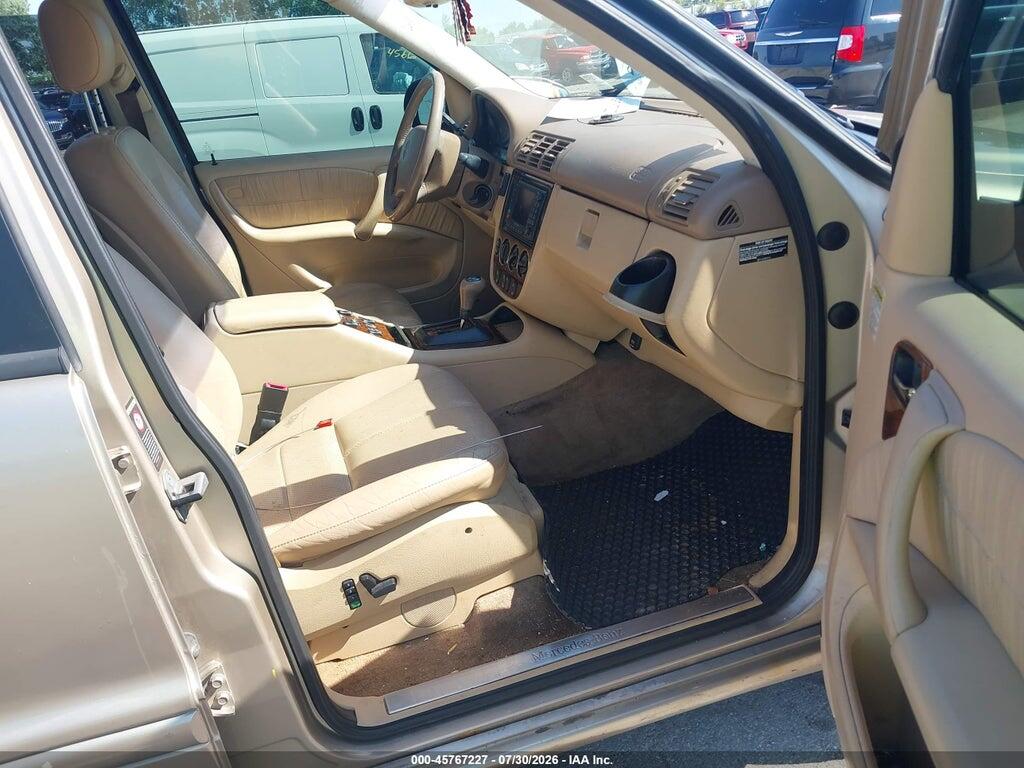4JGAB54EX1A234168 2001 MERCEDES-BENZ ML 320 photo no. 5