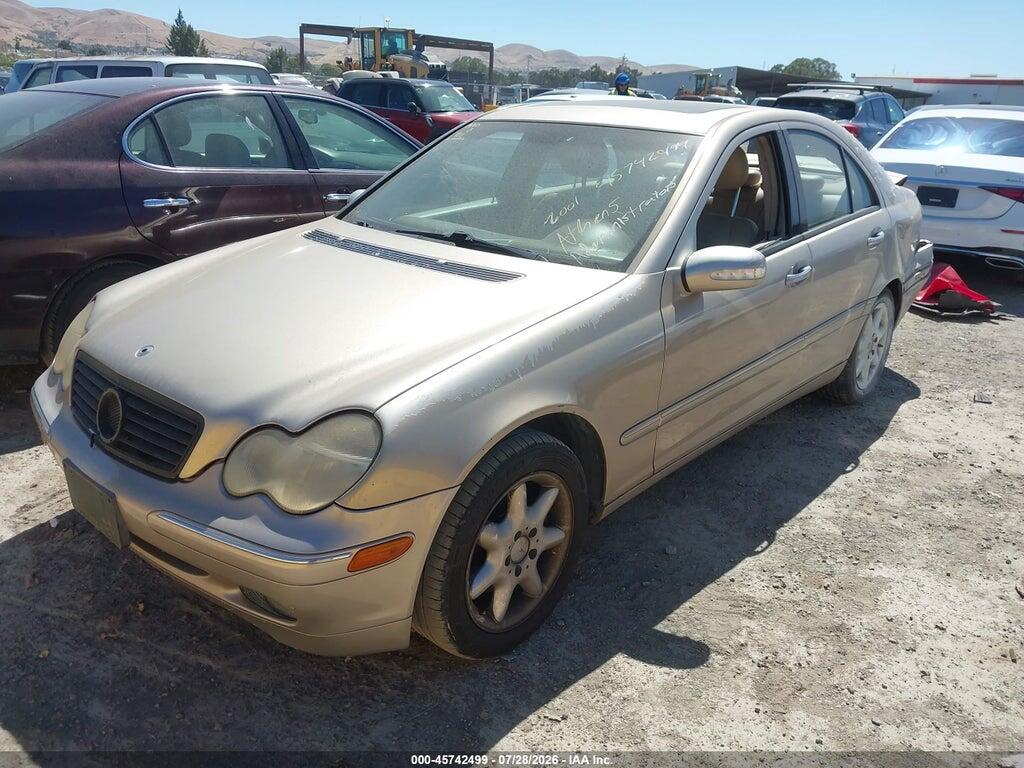 WDBRF64J21F072990 2001 MERCEDES-BENZ C 320 photo no. 2