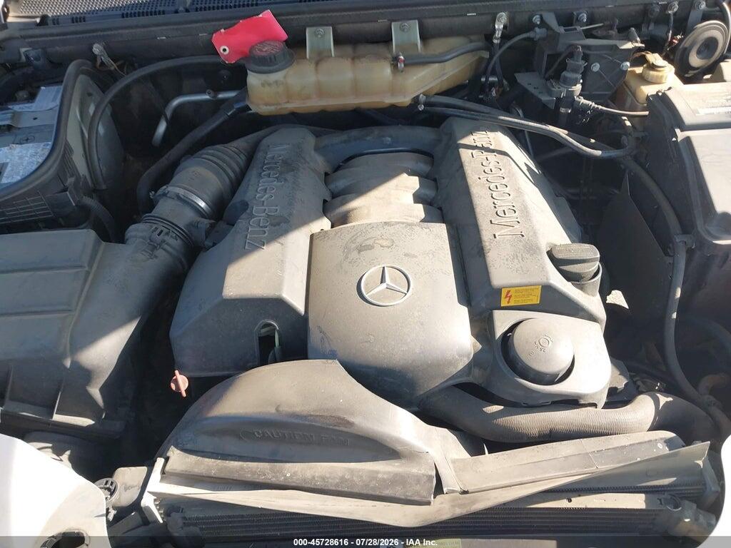 4JGAB54E51A256448 2001 MERCEDES-BENZ ML 320 photo no. 10