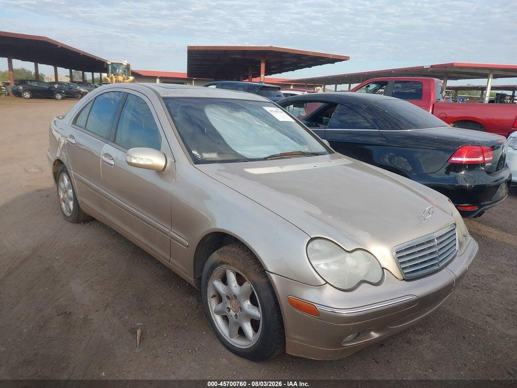 WDBRF61J81F055793 2001 MERCEDES-BENZ C 240 photo no. 1