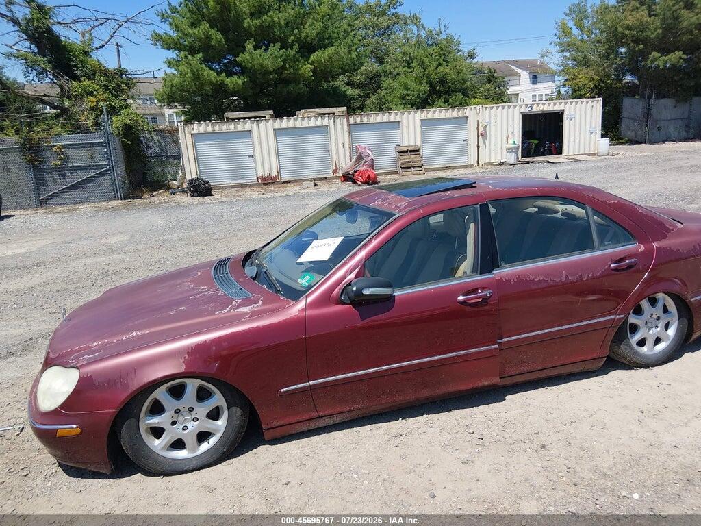 WDBNG75J61A178520 2001 MERCEDES-BENZ S 500 photo no. 6