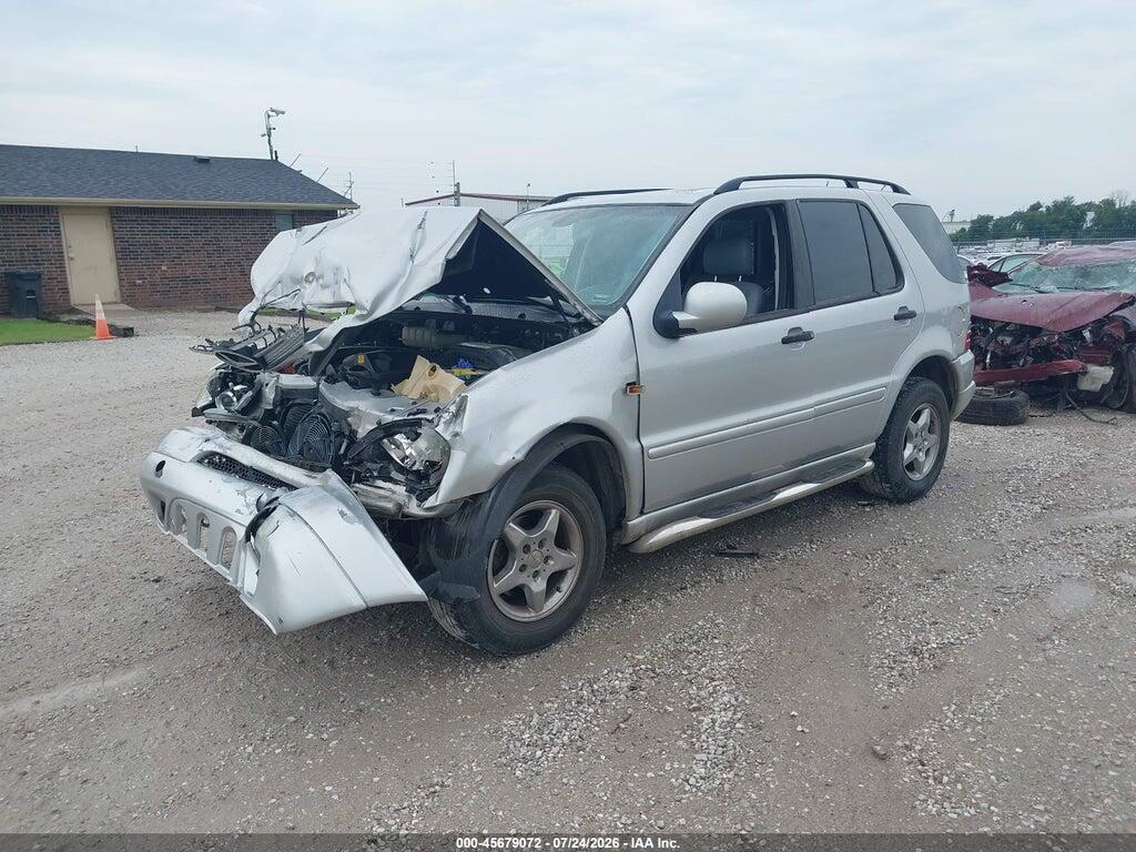 4JGAB54E11A289351 2001 MERCEDES-BENZ ML 320 photo no. 2