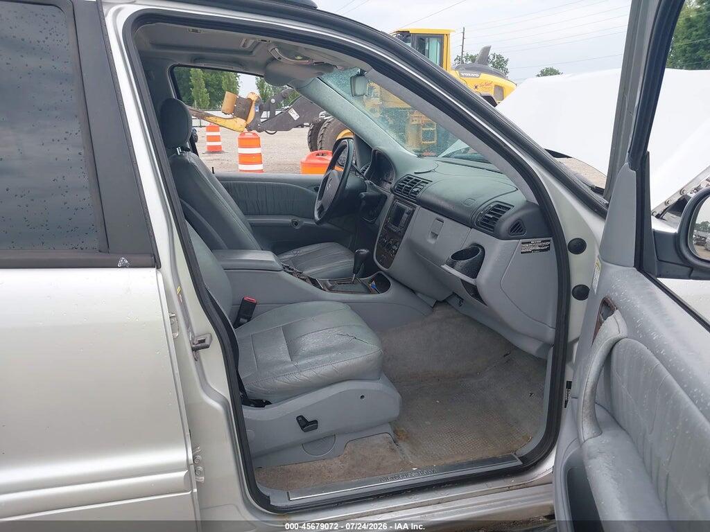 4JGAB54E11A289351 2001 MERCEDES-BENZ ML 320 photo no. 5