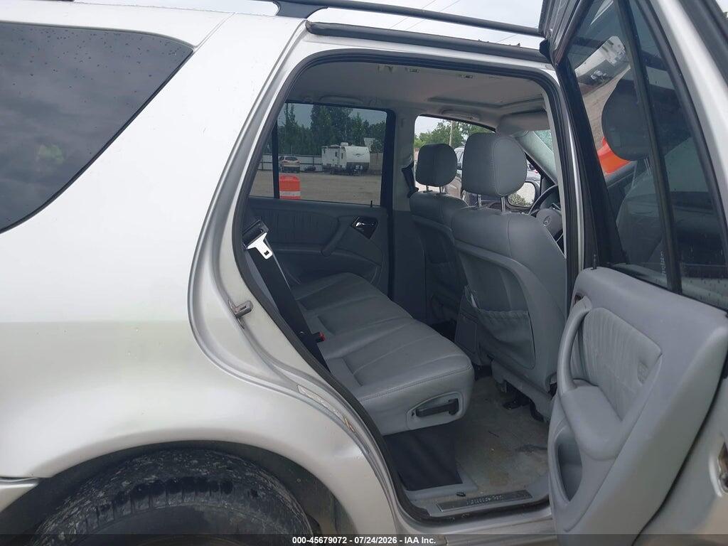 4JGAB54E11A289351 2001 MERCEDES-BENZ ML 320 photo no. 8