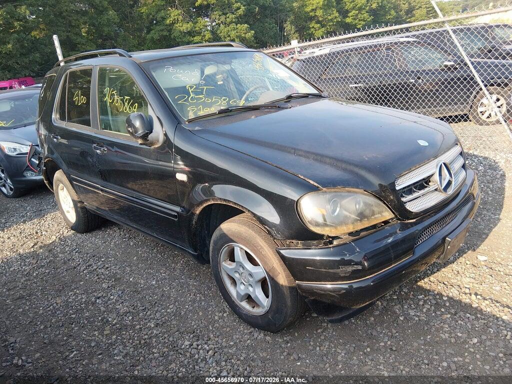 2001 MERCEDES-BENZ ML 320 4JGAB54E51A285738