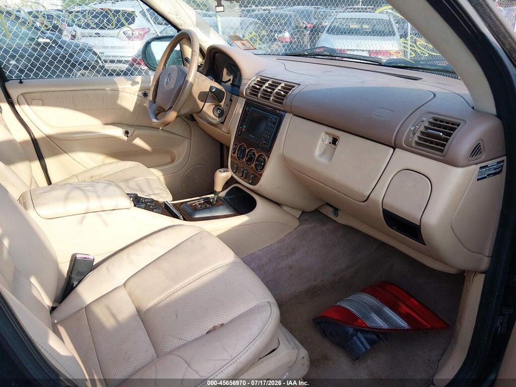 4JGAB54E51A285738 2001 MERCEDES-BENZ ML 320 photo no. 5