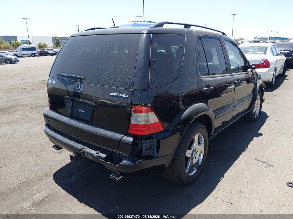 4JGAB74E41A258879 2001 MERCEDES-BENZ ML 55 AMG photo no. 4