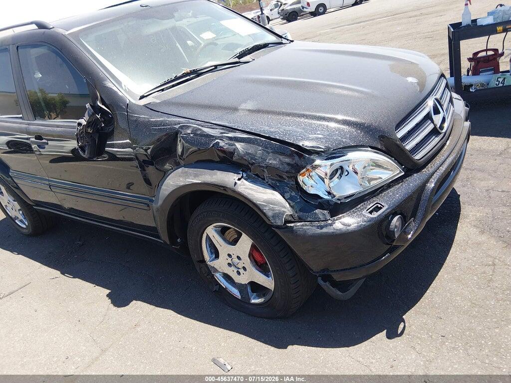 4JGAB74E41A258879 2001 MERCEDES-BENZ ML 55 AMG photo no. 6