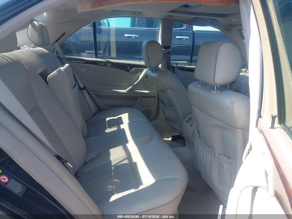 WDBJF65J01B265481 2001 MERCEDES-BENZ E 320 photo no. 8