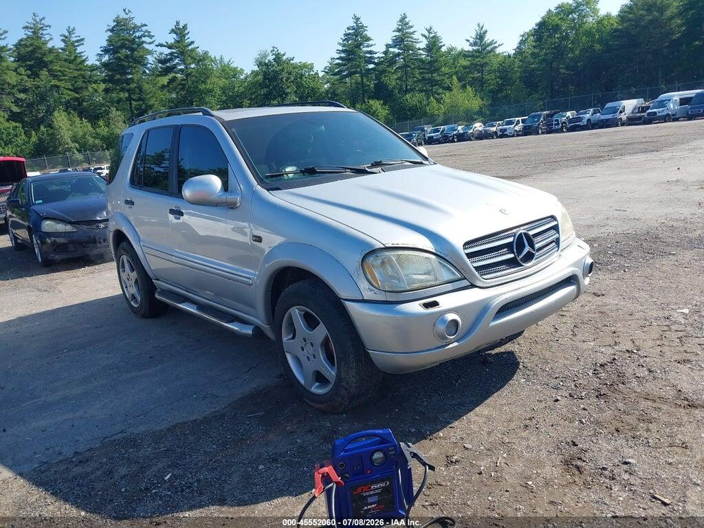 2001 MERCEDES-BENZ ML 55 AMG 4JGAB74E11A253851