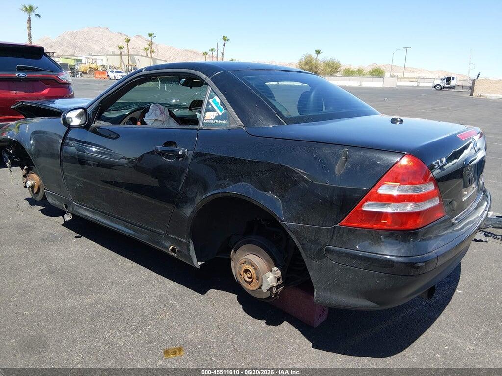 WDBKK65F71F203354 2001 MERCEDES-BENZ SLK 320 photo no. 3