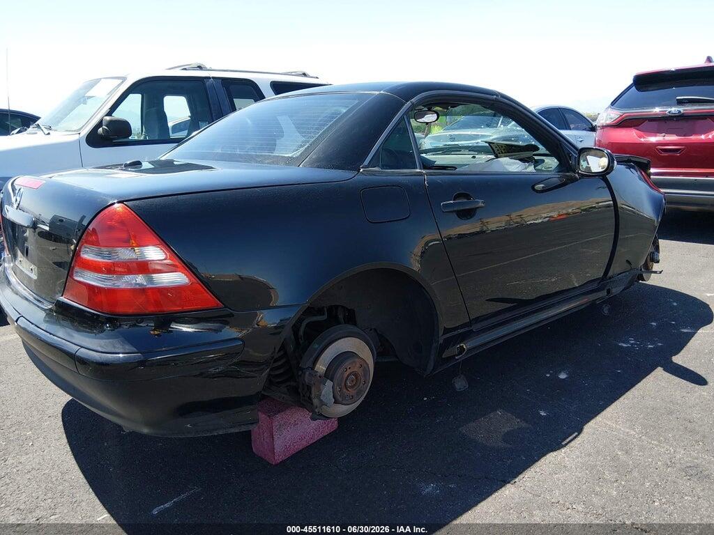 WDBKK65F71F203354 2001 MERCEDES-BENZ SLK 320 photo no. 4